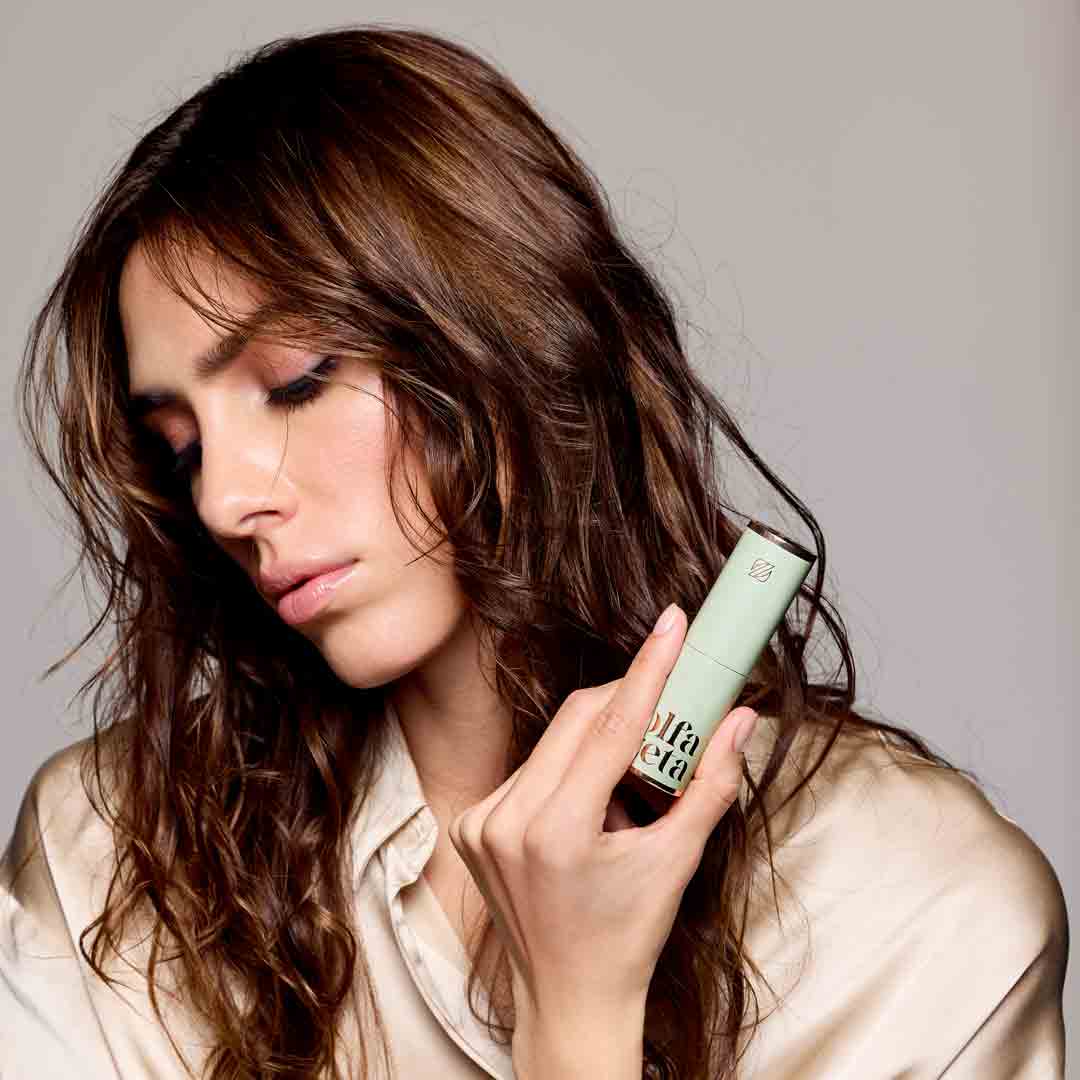 Purse perfume case - Modern Green